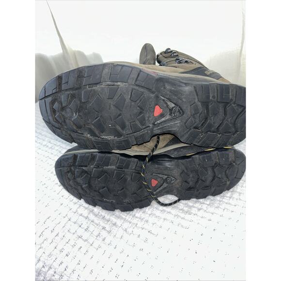 Salomon Quest 4D 2 GTX Gore-Tex Ortholite Gray Hiking Boots Mens Size 7.5 - Picture 5 of 13